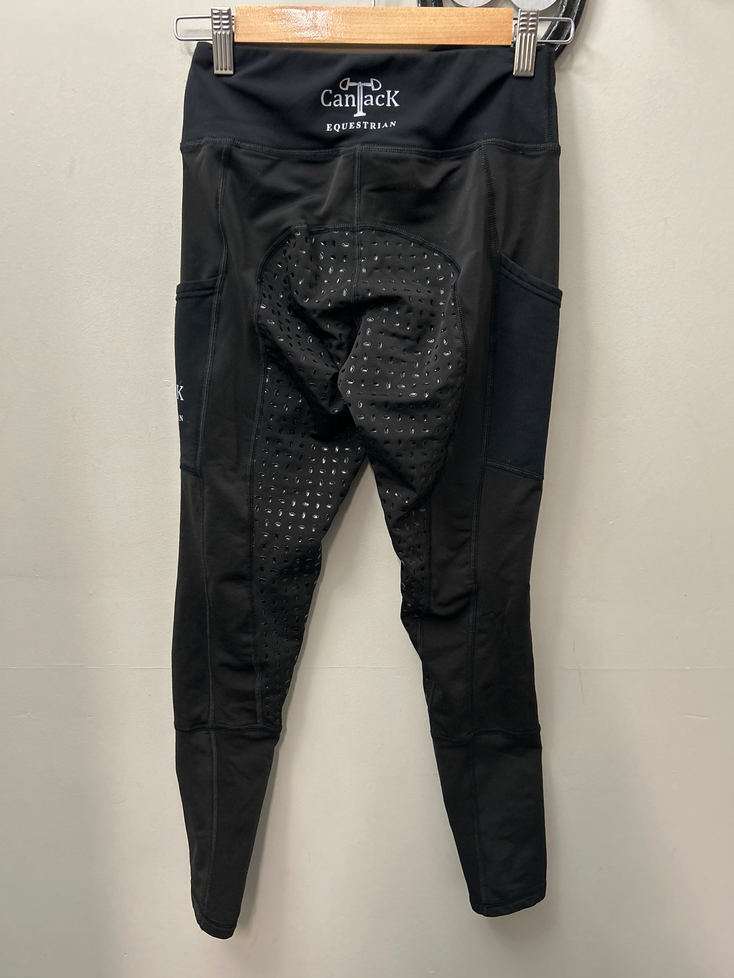 CanTack Black Full Seat Riding Tights XSmall