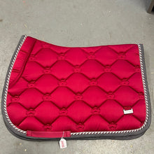Load image into Gallery viewer, PS of Sweden Red Jump Saddle Pad
