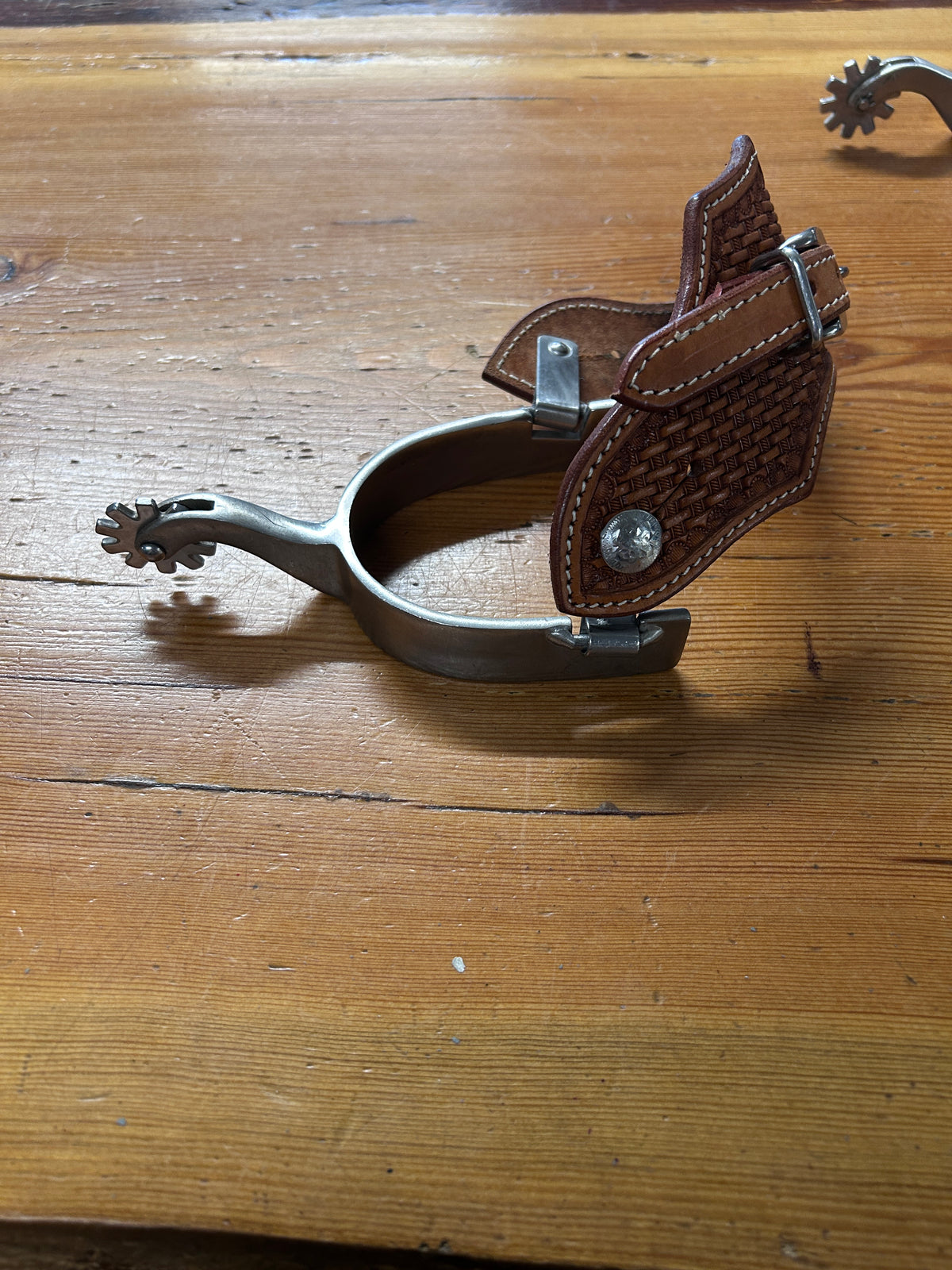 Men's Western Spurs with Straps