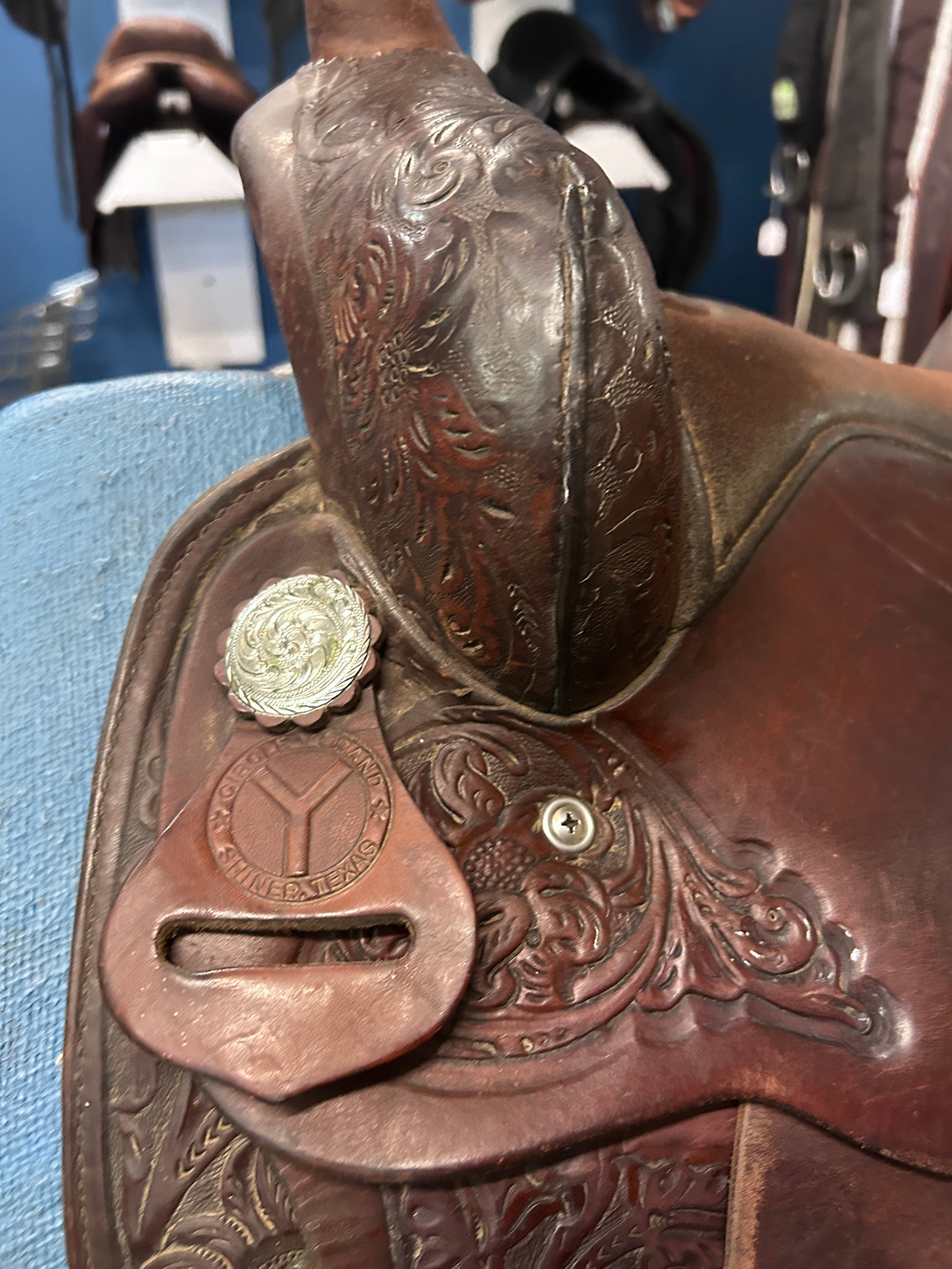 15" Circle Y Equitation Western Saddle-Saddle-Consignment-Evolution Equestrian Co.