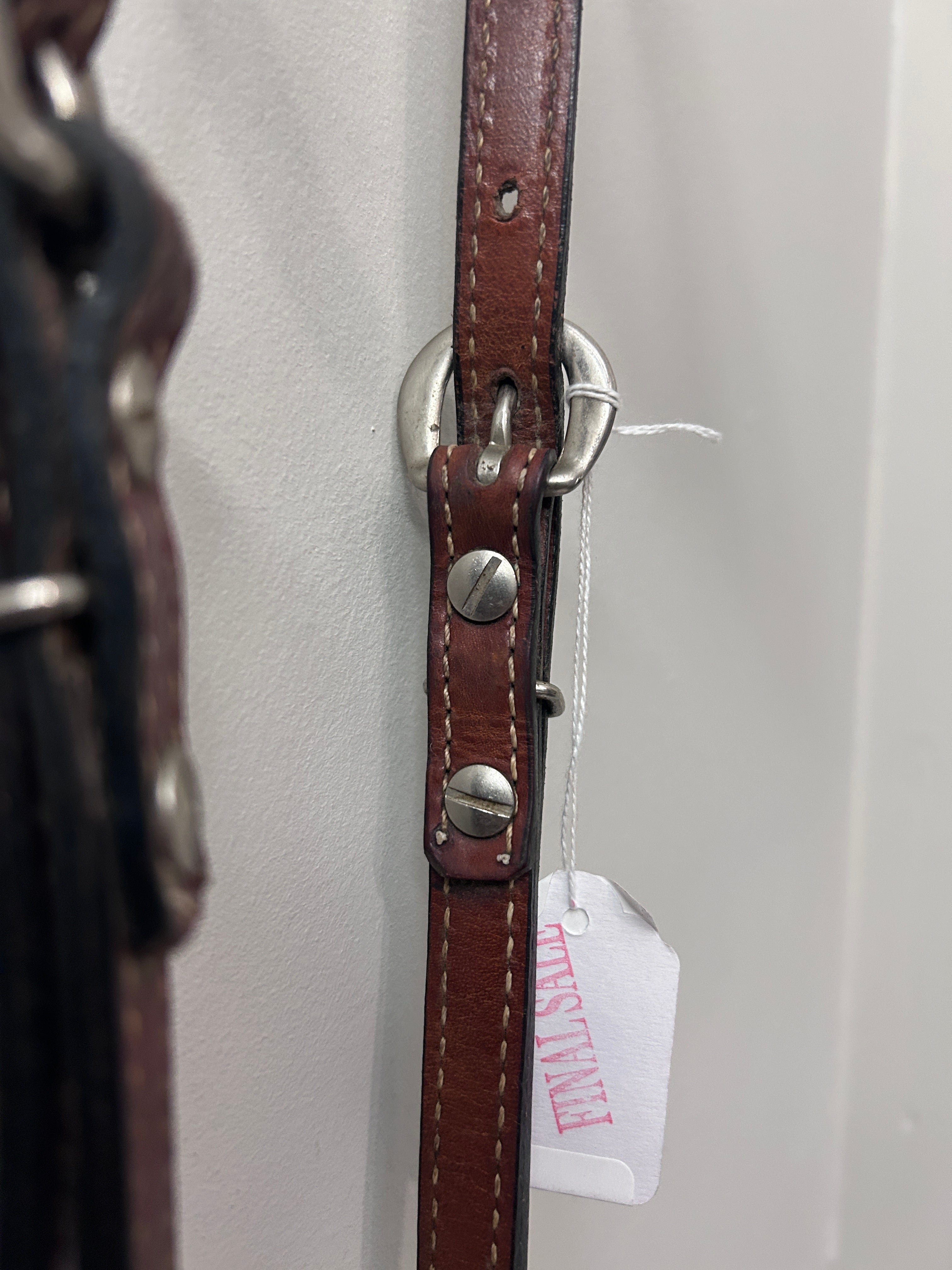 Double Stitched Browband Headstall