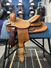 Load image into Gallery viewer, 12&quot; Alamo Saddlery Kids Western Saddle

