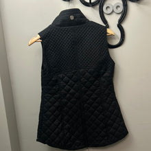 Load image into Gallery viewer, Noel Asmar Long Black Quilted Vest XSmall
