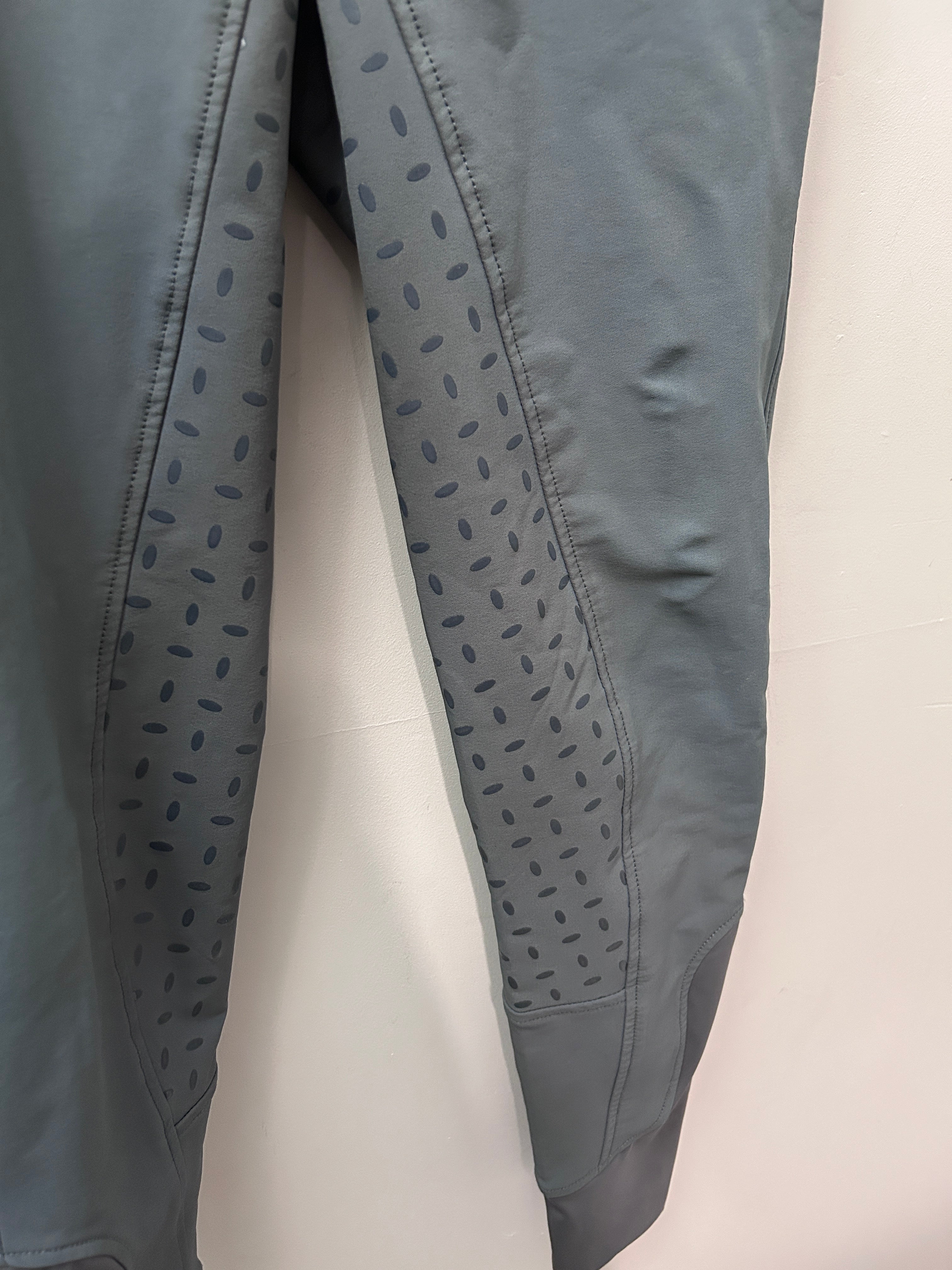 Derby Clothing Full Seat Grey Breeches 24