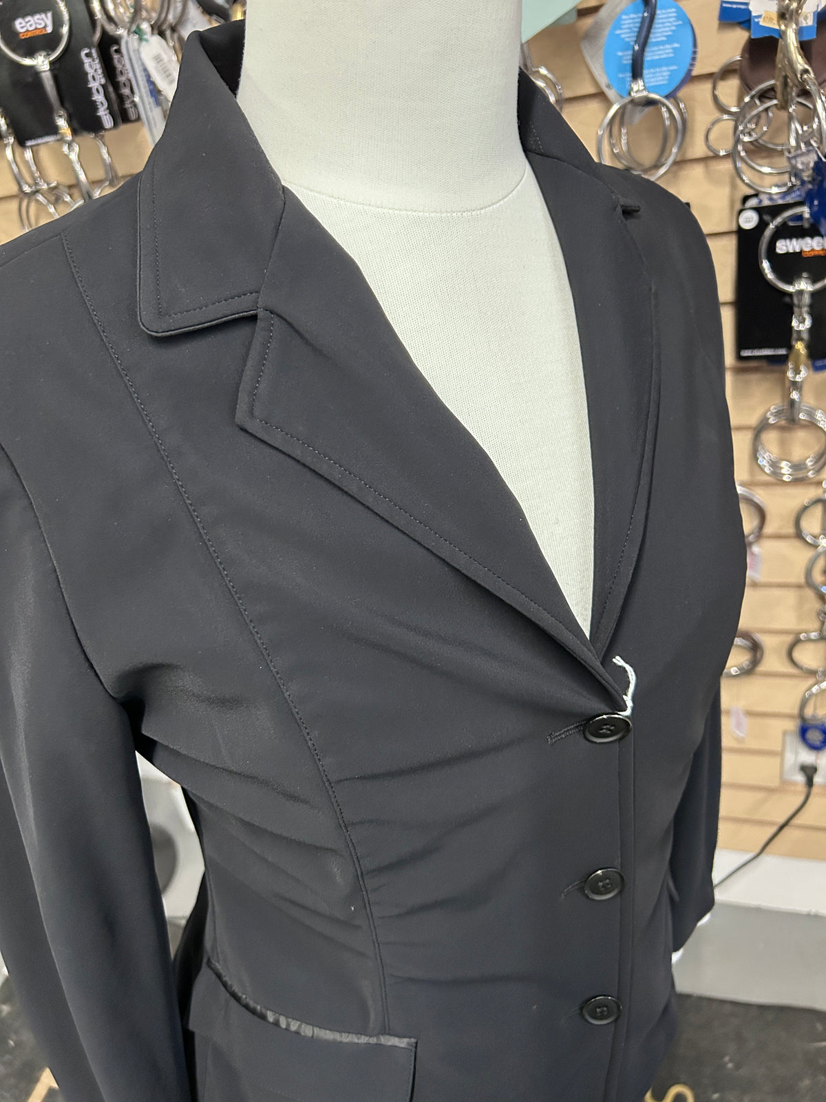 EGO7 Hunter Black Show Jacket Medium-Breeches-Consignment-Evolution Equestrian Co.