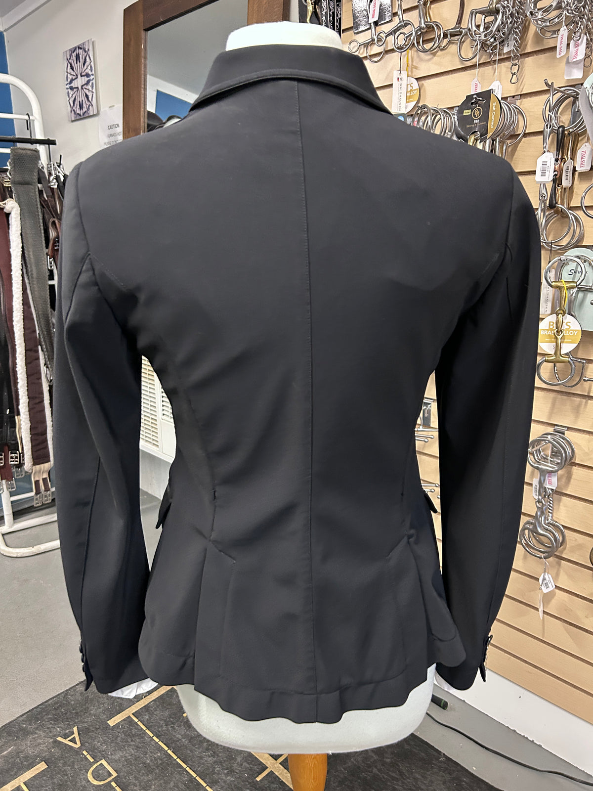 EGO7 Hunter Black Show Jacket Medium-Breeches-Consignment-Evolution Equestrian Co.