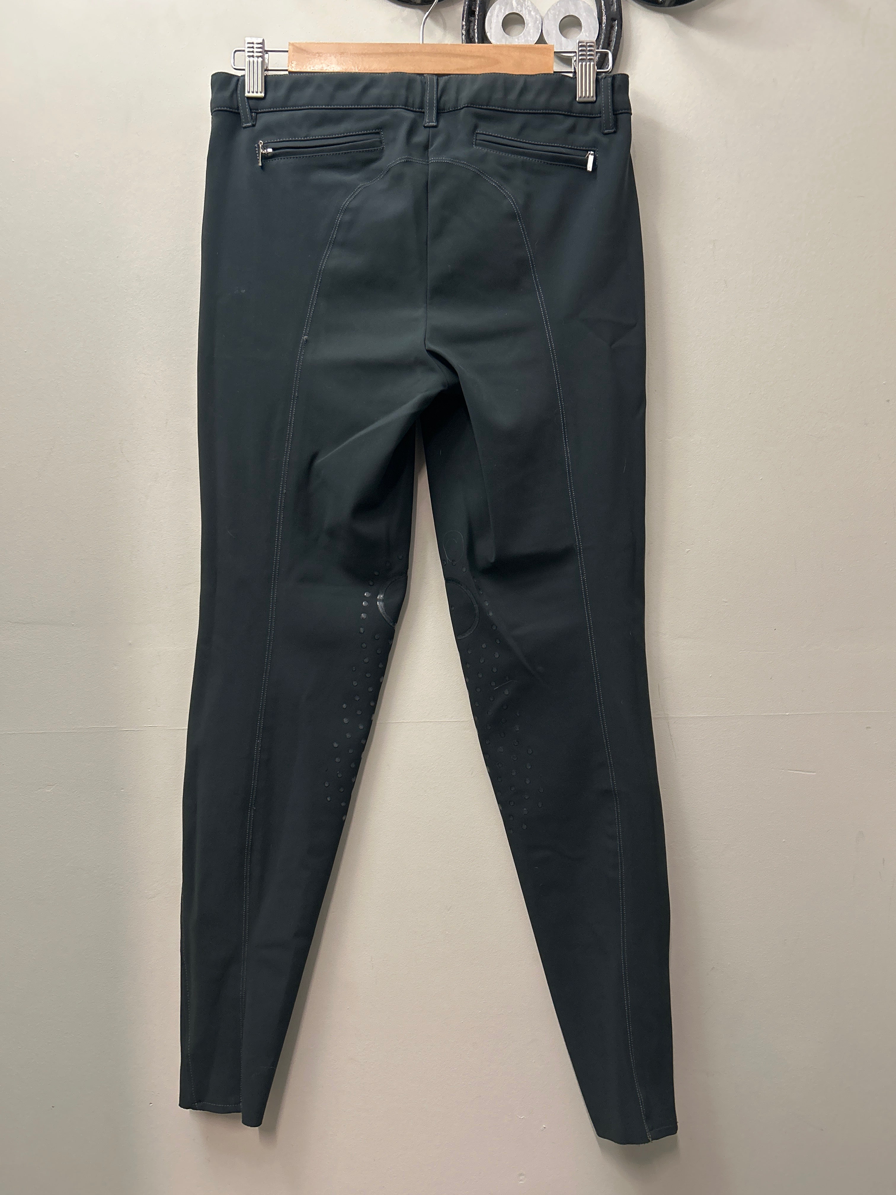 EGO7 Ladies EJ Breeches Black 28 US / EU40-Breeches-Consignment-Evolution Equestrian Co.