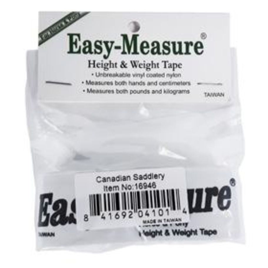 Easy Horse Height & Weight Measuring Tape-Stable Supplies-Canadian Centurion Supply-Evolution Equestrian Co.