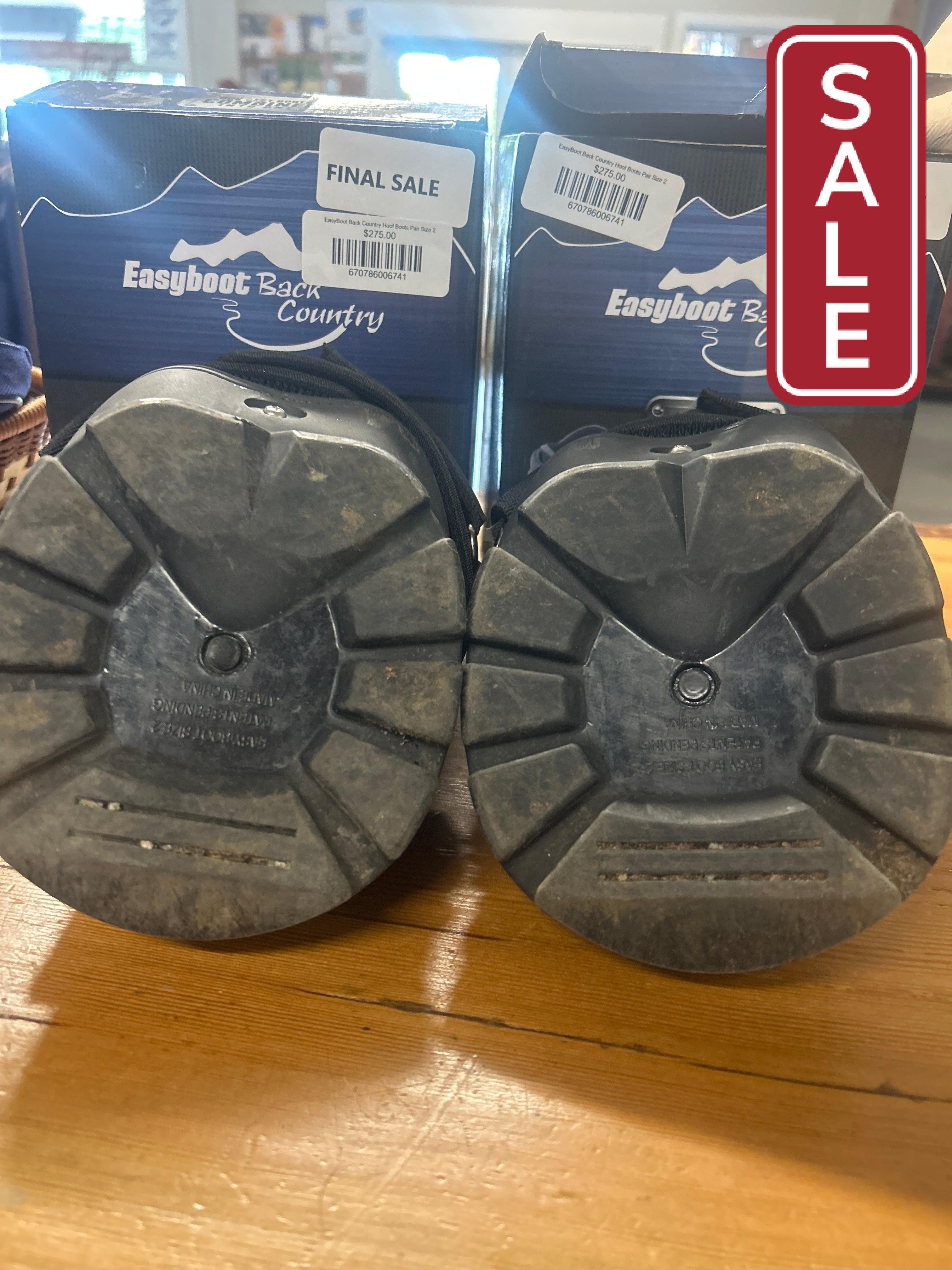 EasyBoot Back Country Hoof Boots Pair Size 2-Hoof Boots-Consignment-Evolution Equestrian Co.