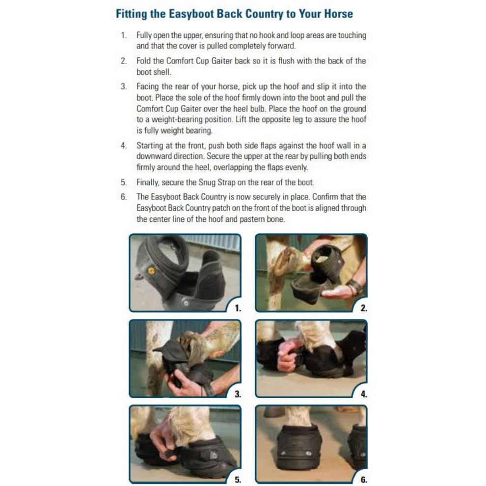 EasyBoot Back Country Hoof Boots Pair Size 2-Hoof Boots-Consignment-Evolution Equestrian Co.