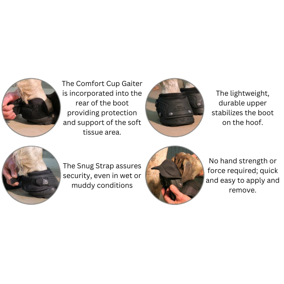 EasyBoot Back Country Hoof Boots Pair Size 2-Hoof Boots-Consignment-Evolution Equestrian Co.