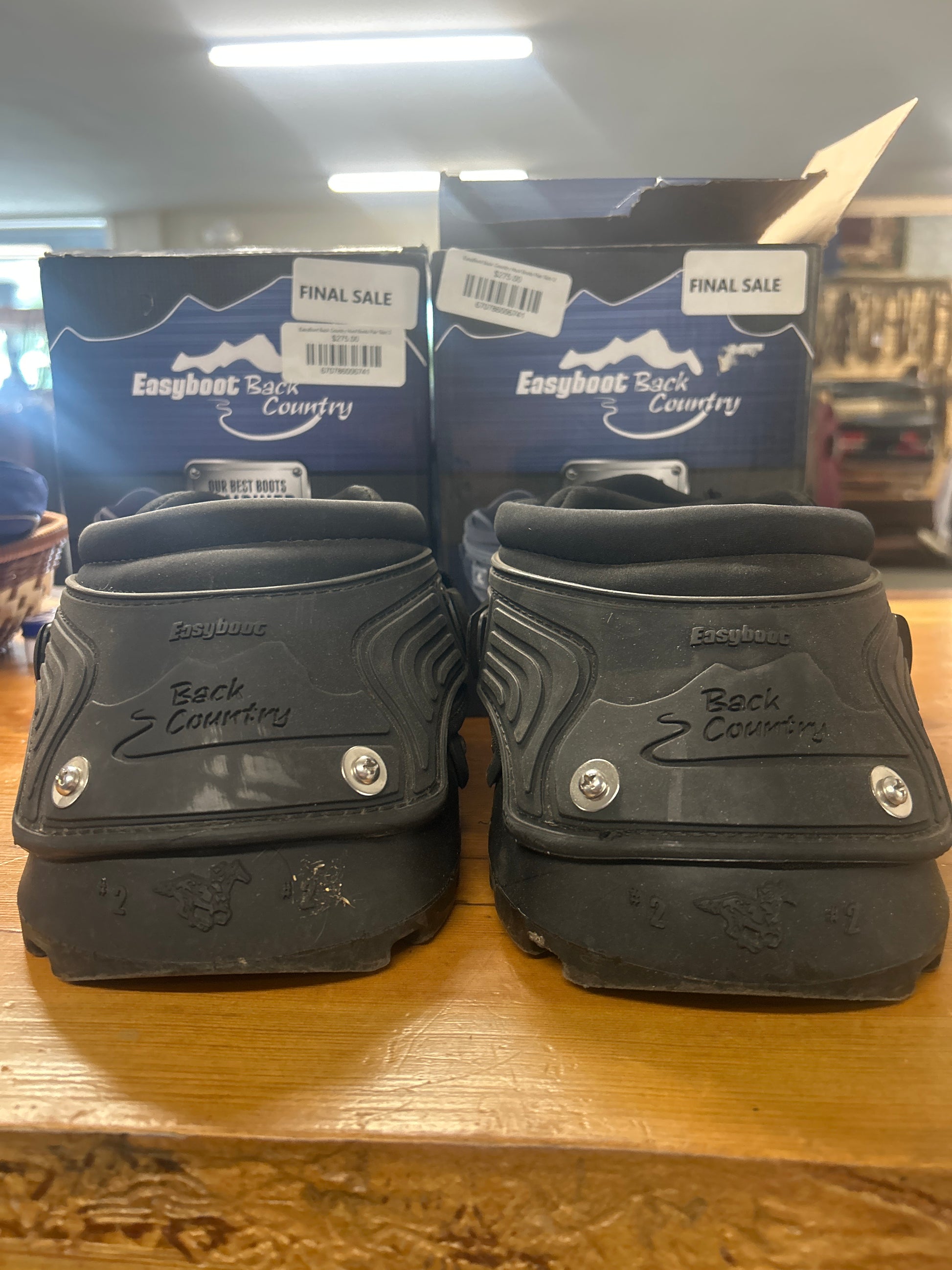 EasyBoot Back Country Hoof Boots Pair Size 2-Hoof Boots-Consignment-Evolution Equestrian Co.
