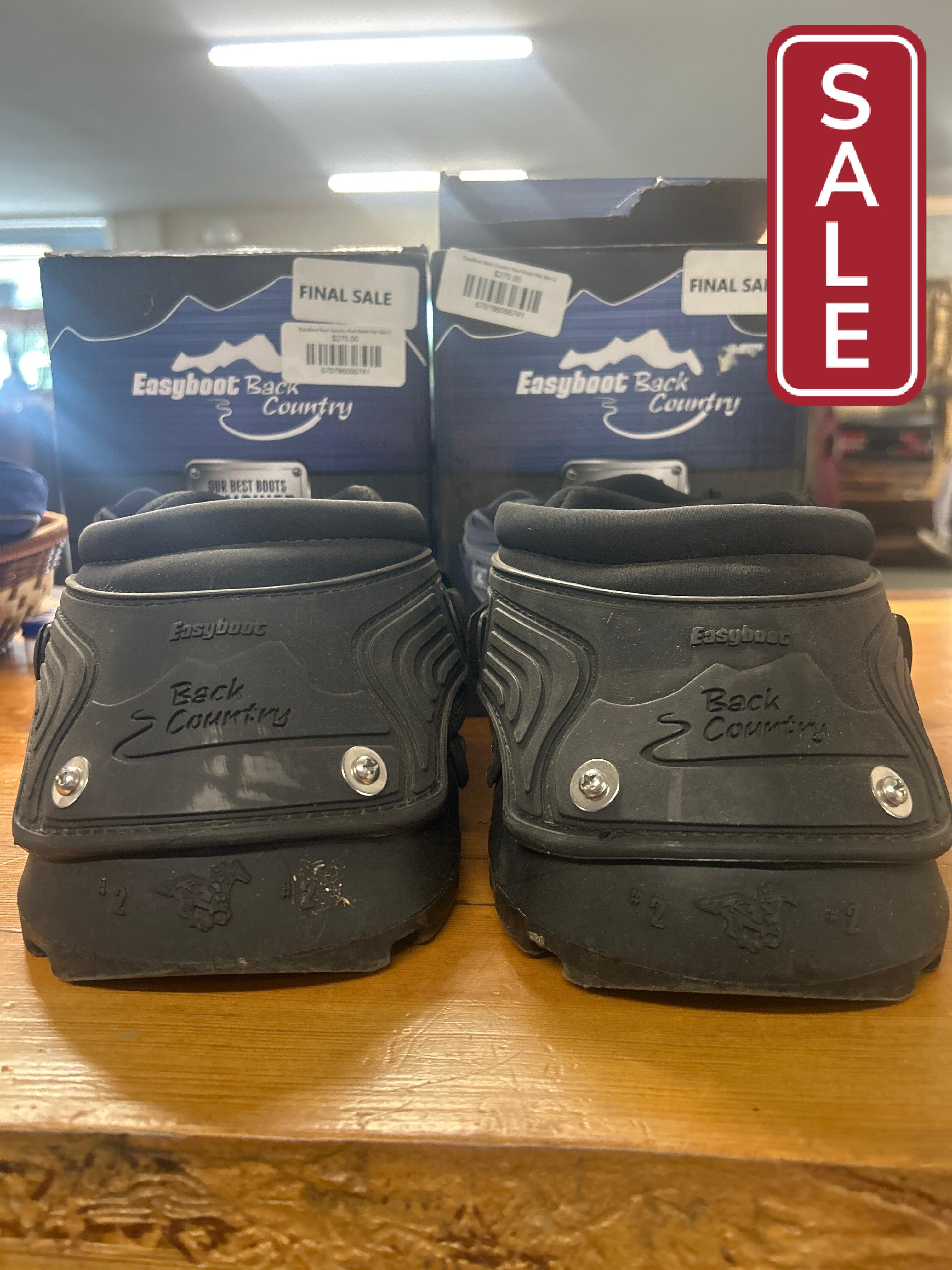 EasyBoot Back Country Hoof Boots Pair Size 2-Hoof Boots-Consignment-Evolution Equestrian Co.