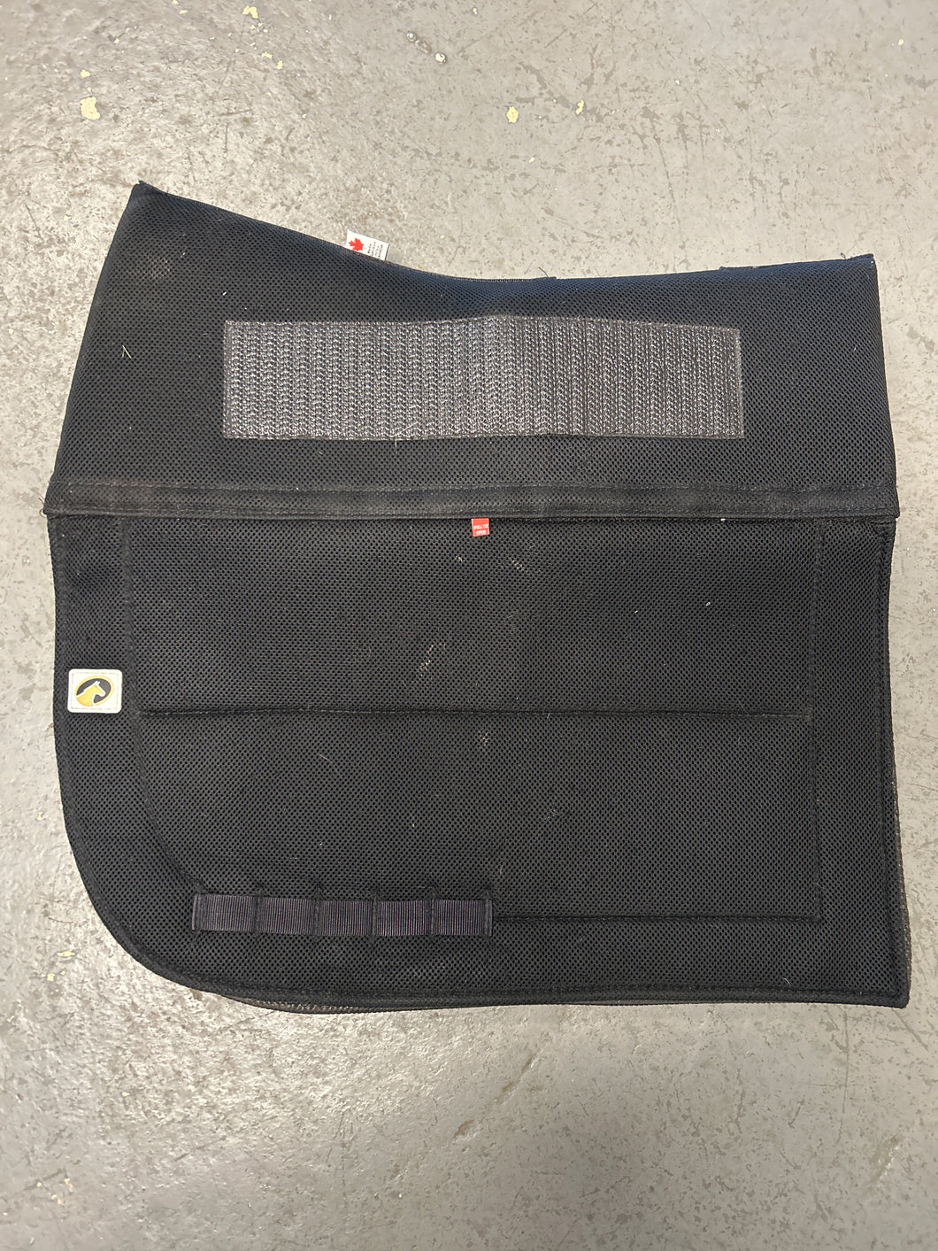 EcoGold CoolFit Dressage Saddle Pad Black-Dressage Saddle Pad-Consignment-Evolution Equestrian Co.