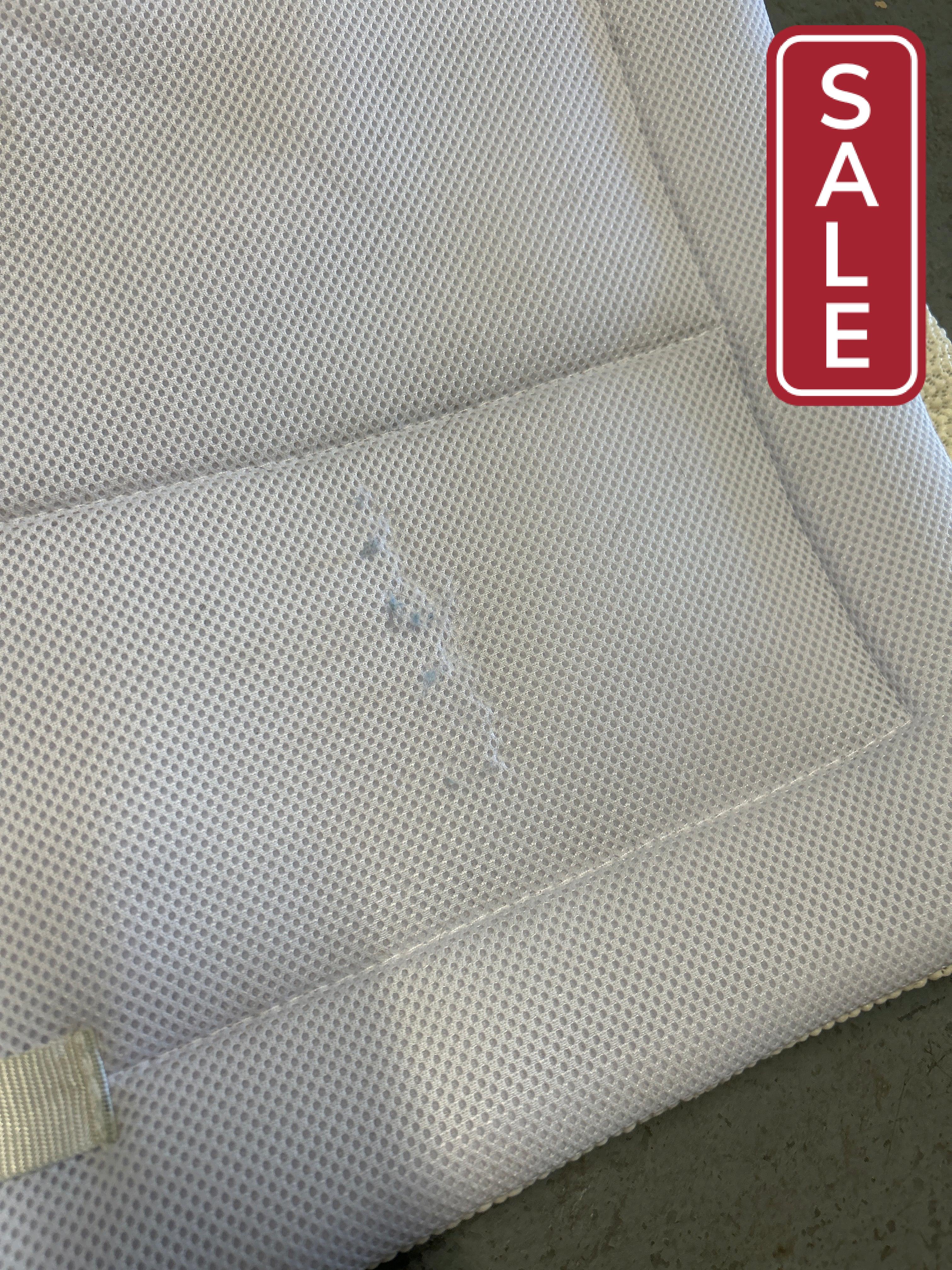 EcoGold CoolFit Dressage Saddle Pad White-Dressage Saddle Pad-Consignment-Evolution Equestrian Co.