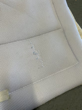 Load image into Gallery viewer, EcoGold CoolFit Dressage Saddle Pad White-Dressage Saddle Pad-Consignment-Evolution Equestrian Co.
