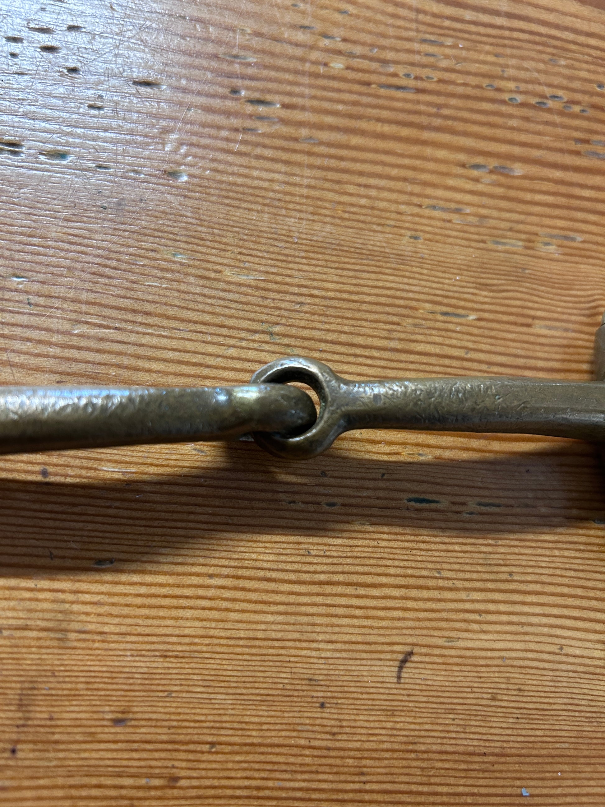 Eggbutt Brass Snaffle Bit 5.5"-Bit-Consignment-Evolution Equestrian Co.