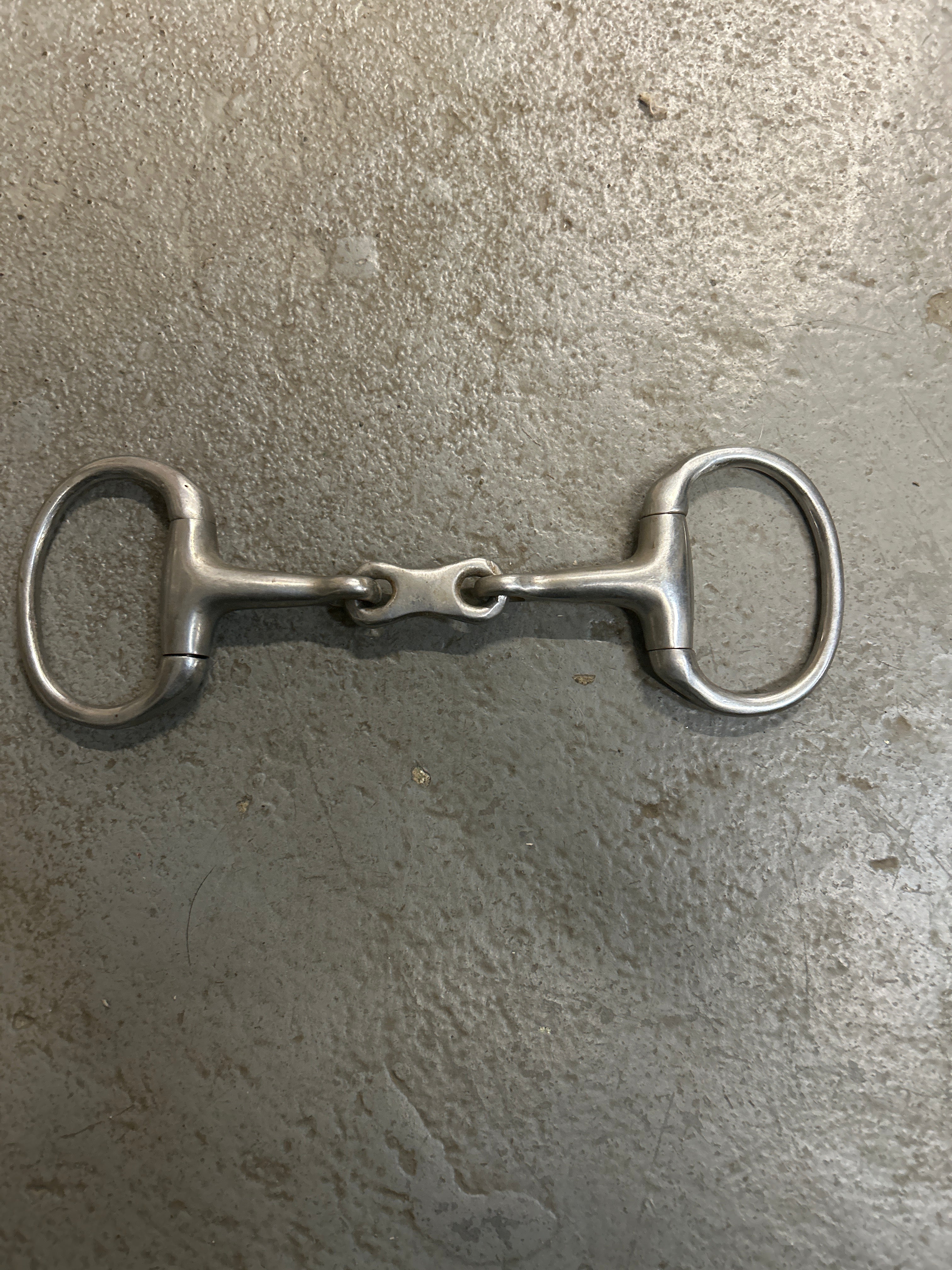 Eggbutt French Link Snaffle 4.75"-Bit-Consignment-Evolution Equestrian Co.