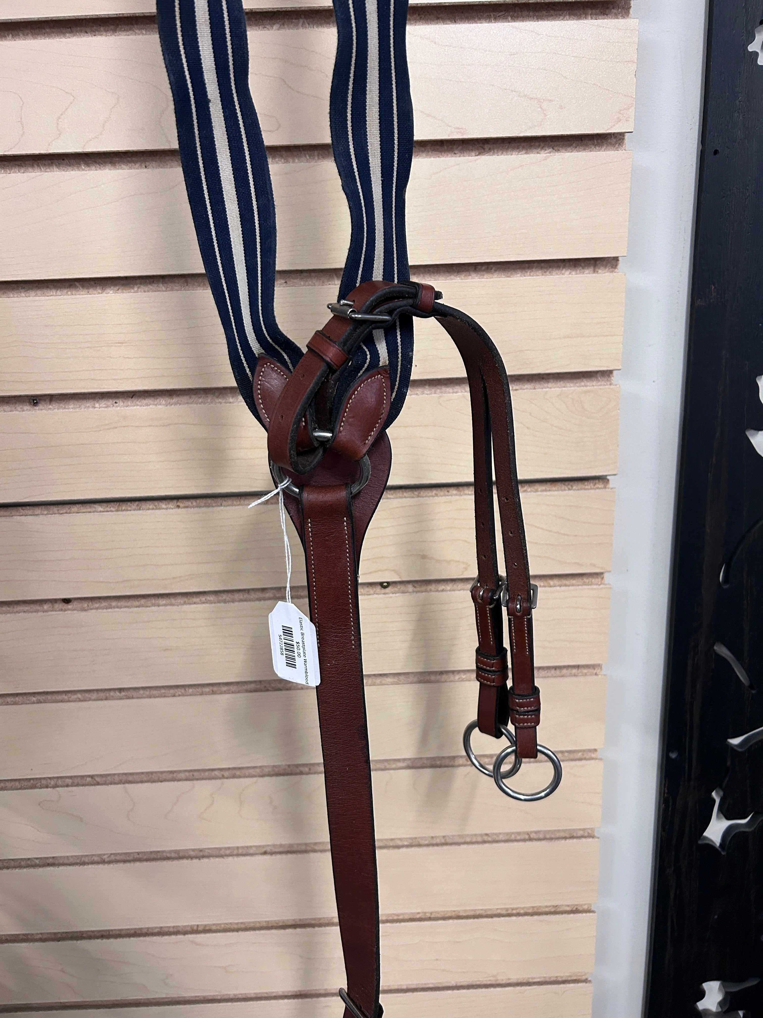 Elastic Breastplate Warmblood-English Tack-Consignment-Evolution Equestrian Co.