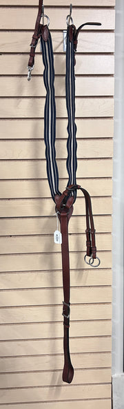 Elastic Breastplate Warmblood-English Tack-Consignment-Evolution Equestrian Co.