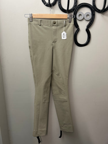 Elation Kids Pull Up Jodhpurs 12-Breeches-Consignment-Evolution Equestrian Co.