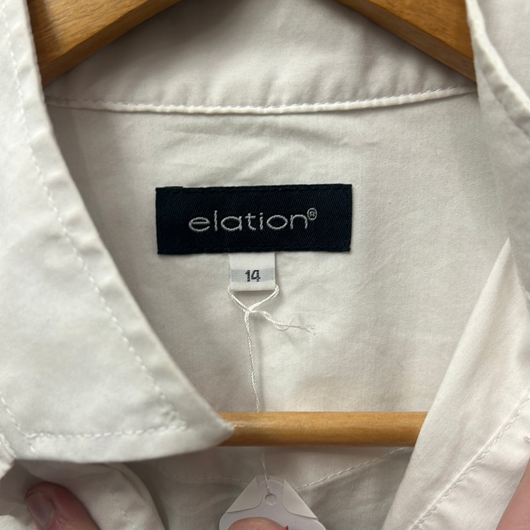 Elation Kids Show Shirt 14-Show Shirts-Consignment-Evolution Equestrian Co.