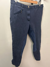 Load image into Gallery viewer, Elation Navy Full Seat Breeches 36-Breeches-Consignment-Evolution Equestrian Co.
