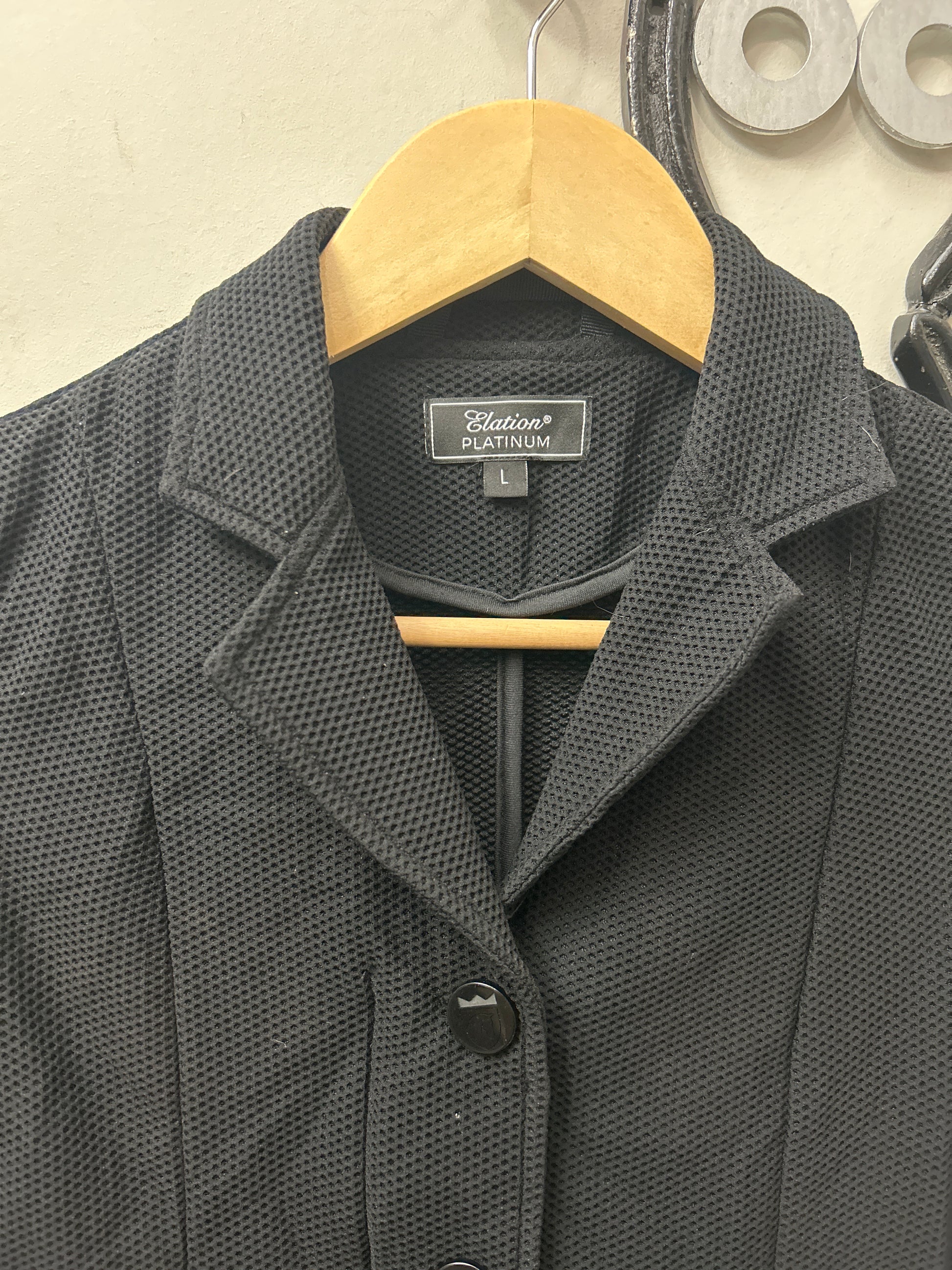 Elation Platinum Mesh Kid's Show Jacket Large-Show Jacket-Consignment-Evolution Equestrian Co.