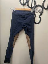 Load image into Gallery viewer, Elation Platinum Navy Breeches 22-Breeches-Consignment-Evolution Equestrian Co.
