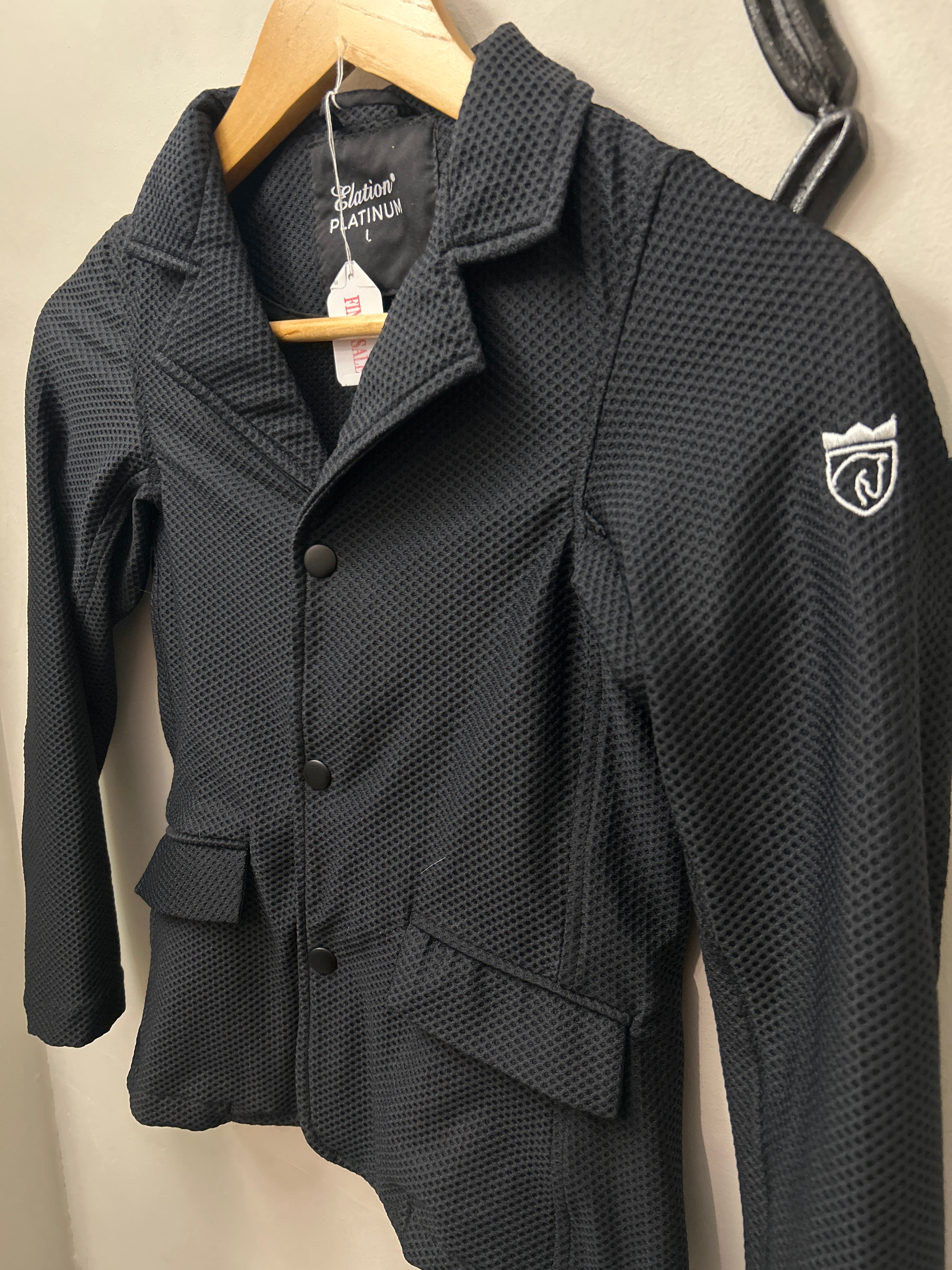 Elation Platinum Ravello Show Jacket Kids Large-Show Jacket-Consignment-Evolution Equestrian Co.