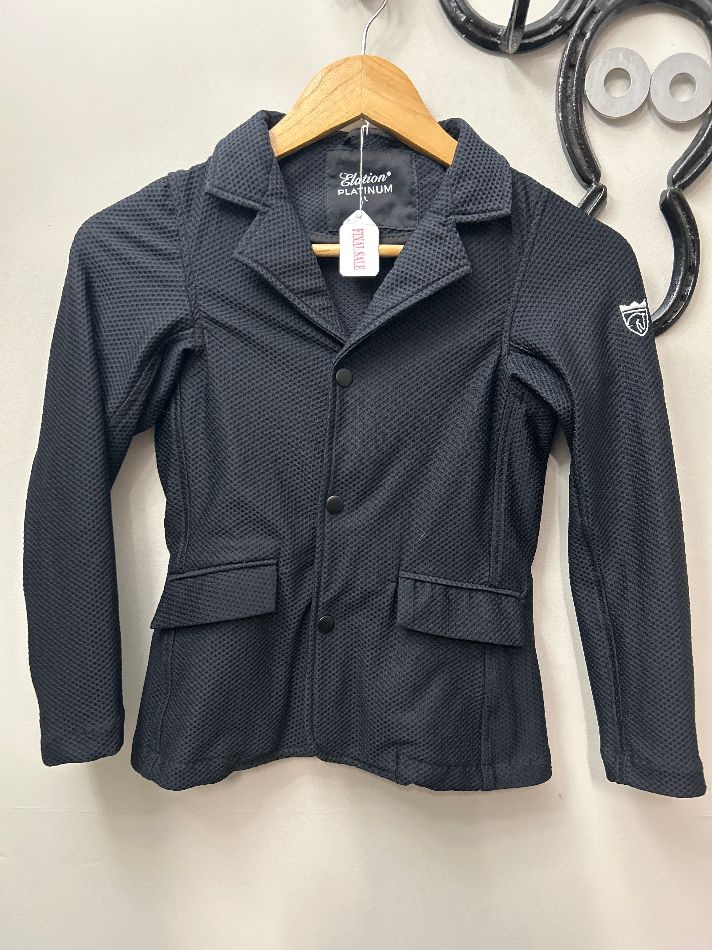 Elation Platinum Ravello Show Jacket Kids Large-Show Jacket-Consignment-Evolution Equestrian Co.