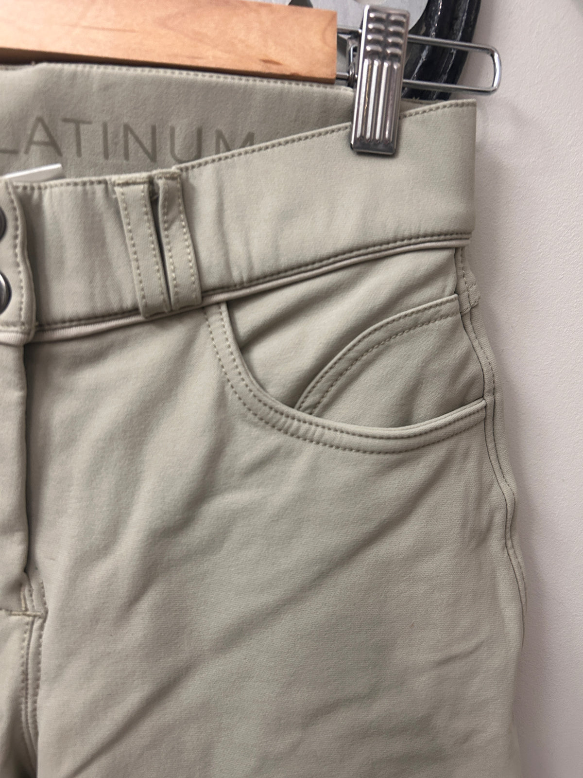 Elation Platinum Tan Breeches 26