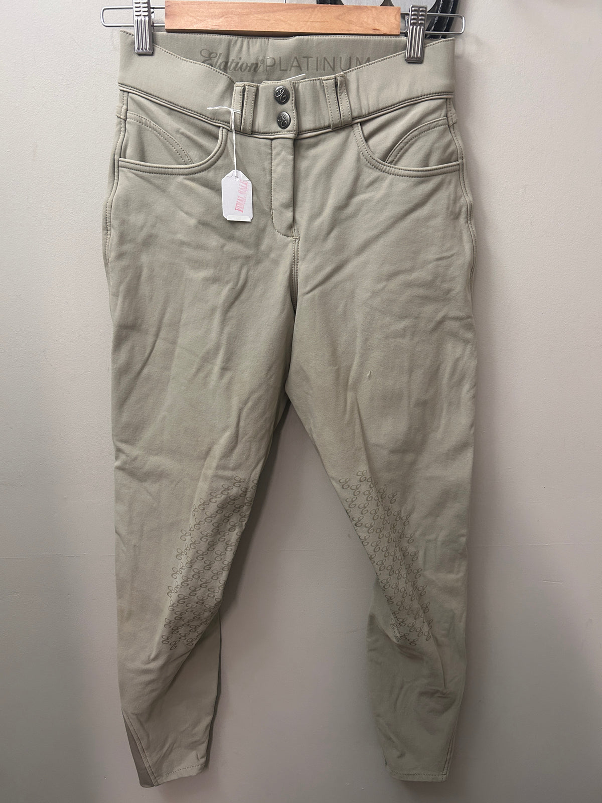 Elation Platinum Tan Breeches 26