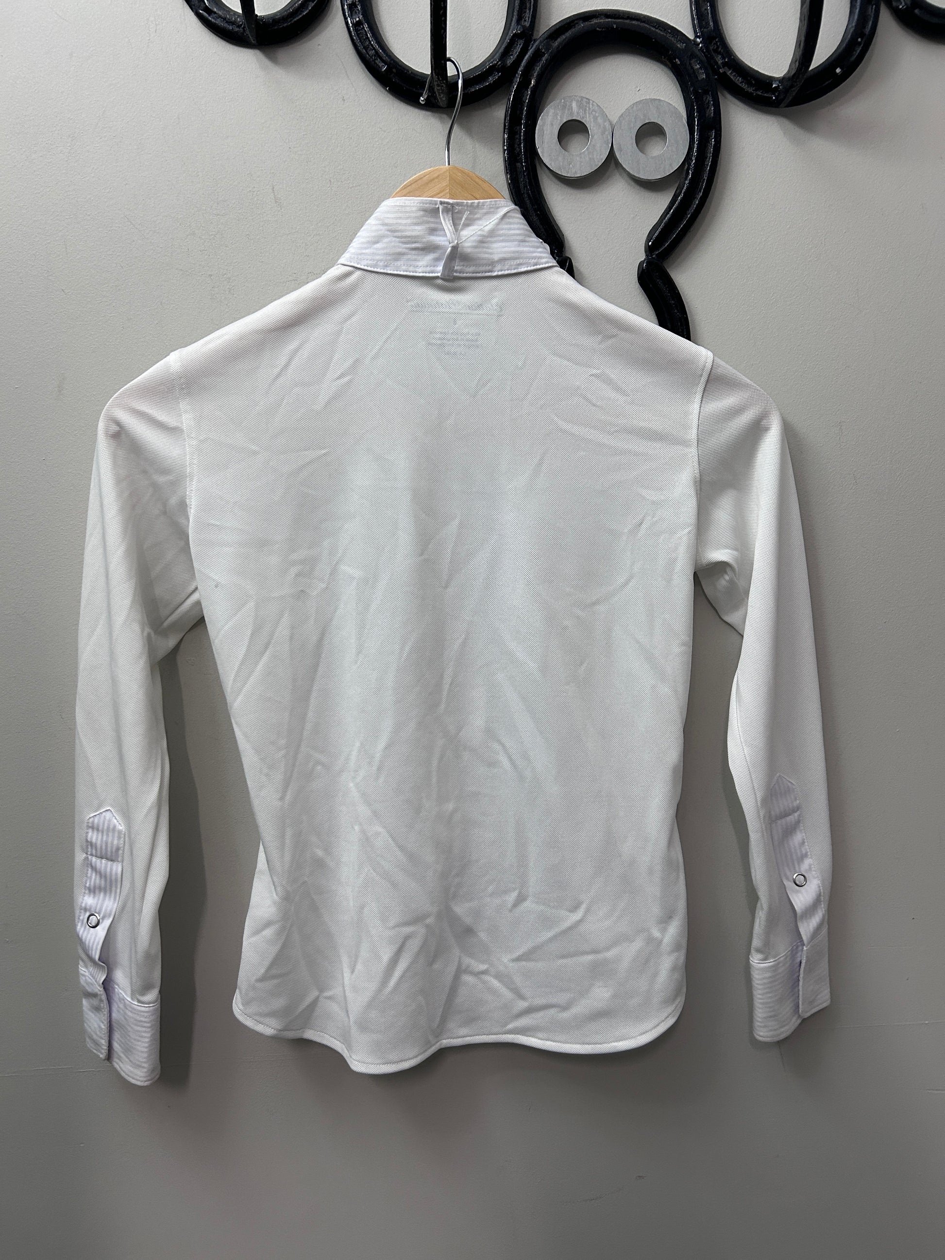 Elation Platinum Youth Show Shirt 8-Riding Shirts-Consignment-Evolution Equestrian Co.