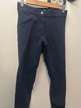 Load image into Gallery viewer, Elation Red Label Navy Full Seat Breeches 28R-Breeches-Consignment-Evolution Equestrian Co.
