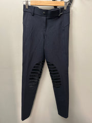 Elation Red Label Pull On Breeches Navy Small-Breeches-Consignment-Evolution Equestrian Co.
