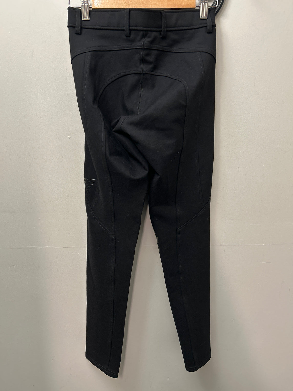 Elation Red Label Sport Pull-On Breech Black Small-Breeches-Consignment-Evolution Equestrian Co.