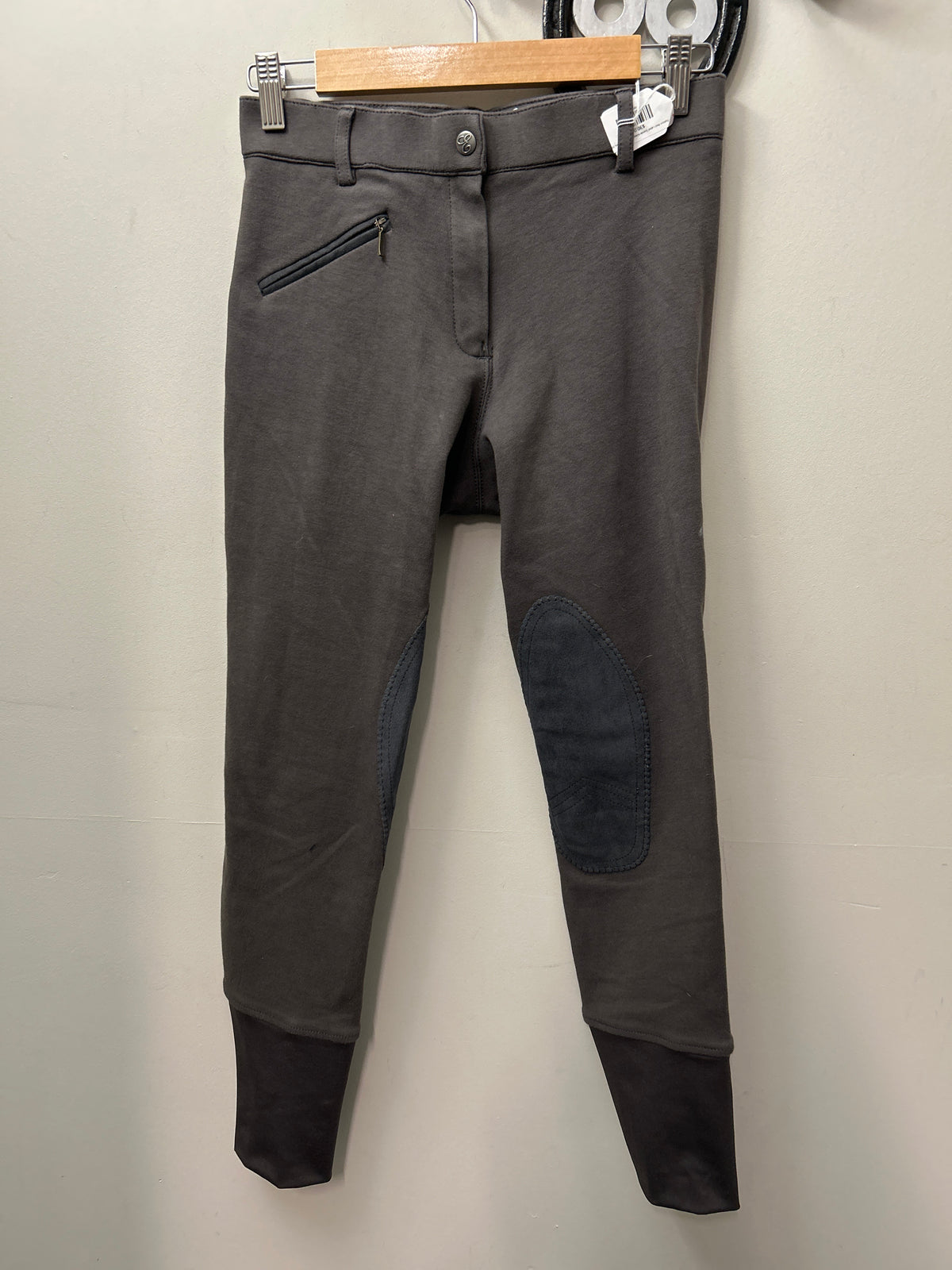 Elation Red Label Suede Knee Patch Breeches 28-Breeches-Consignment-Evolution Equestrian Co.