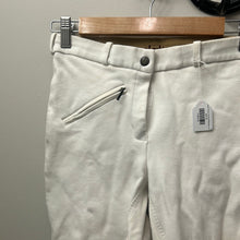 Load image into Gallery viewer, Elation White Full Seat Breeches 28-Breeches-Consignment-Evolution Equestrian Co.
