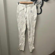 Elation White Full Seat Breeches 28-Breeches-Consignment-Evolution Equestrian Co.
