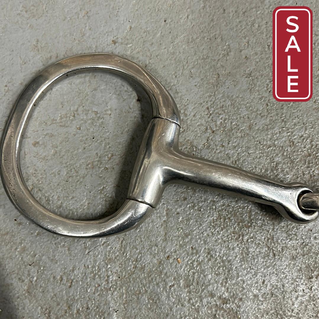 Eldonian Eggbutt Snaffle 5.5"-Bits-Consignment-Evolution Equestrian Co.