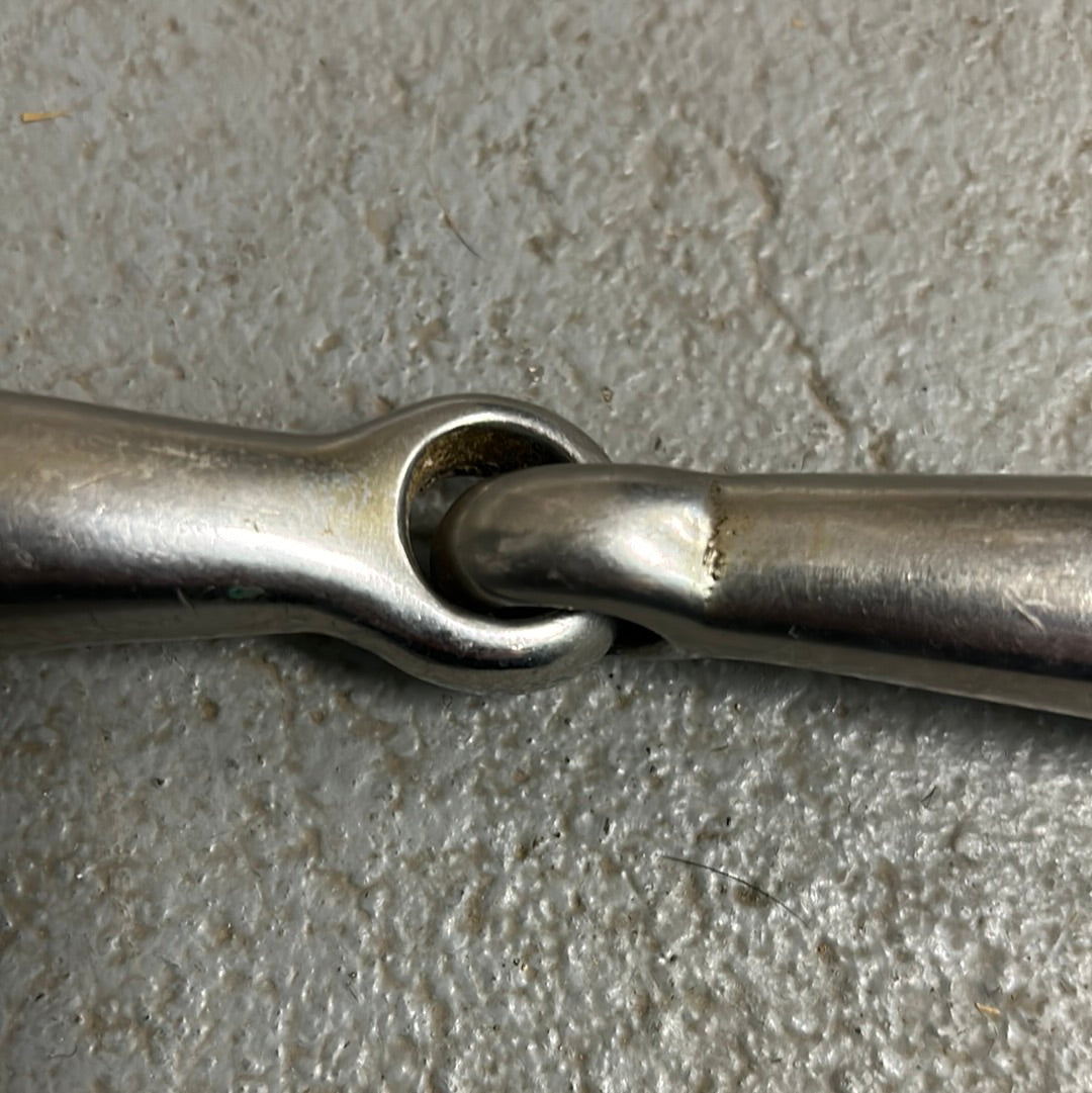 Eldonian Loose Ring Single Jointed Snaffle 5.5"-Bits-Consignment-Evolution Equestrian Co.