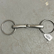 Eldonian Loose Ring Single Jointed Snaffle 5.5"-Bits-Consignment-Evolution Equestrian Co.