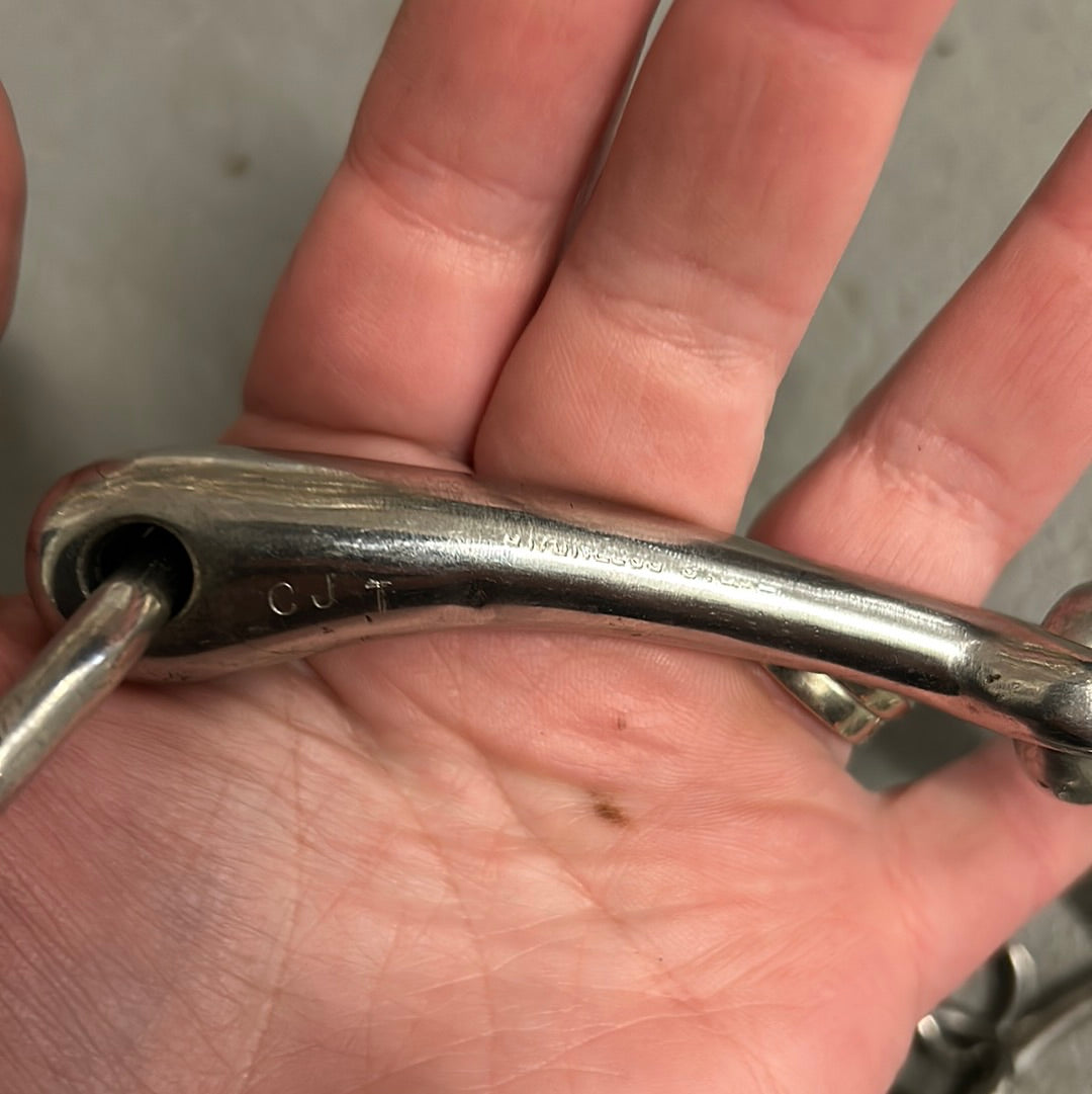 Eldonian Weymouth and Bradoon Set-Bits-Consignment-Evolution Equestrian Co.