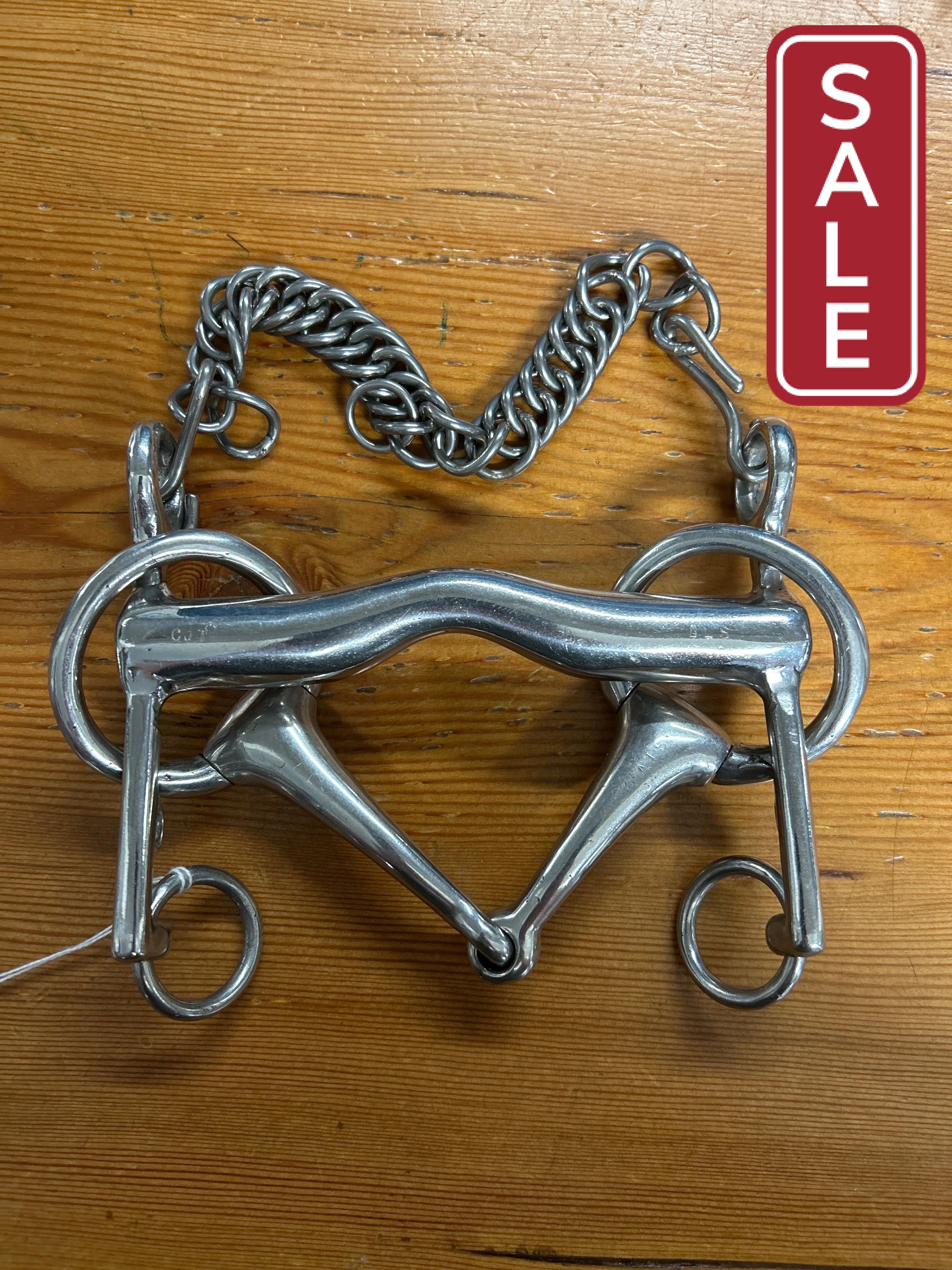Eldonian Weymouth and Eggbutt Bradoon Set-Bits-Consignment-Evolution Equestrian Co.