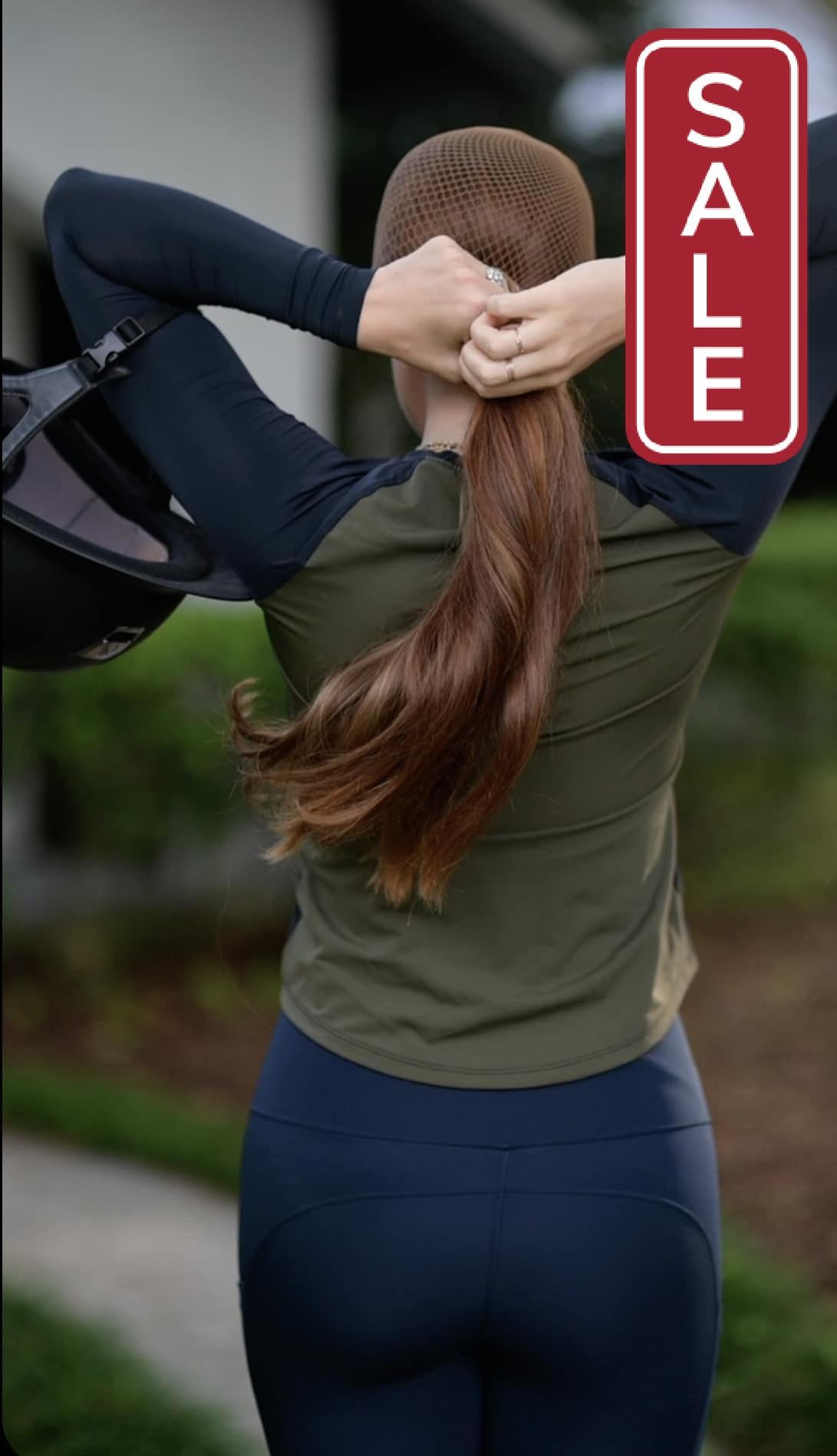 Ellsworth PonyTail Hairnets-For the Rider-Ellsworth Offical-Dark Brown-Evolution Equestrian Co.