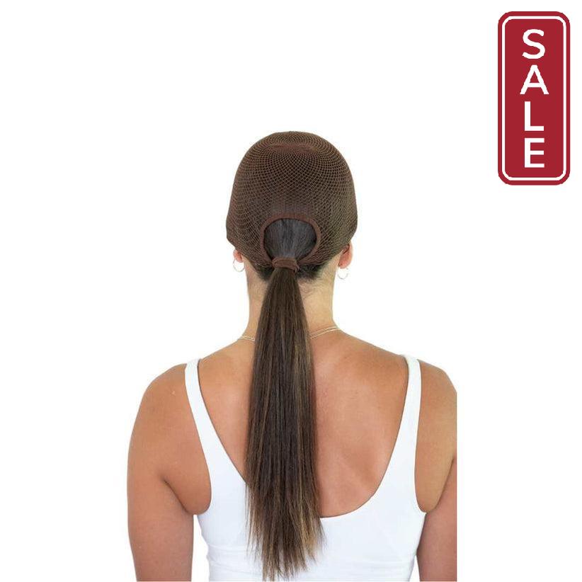 Ellsworth PonyTail Hairnets-For the Rider-Ellsworth Offical-Dark Brown-Evolution Equestrian Co.