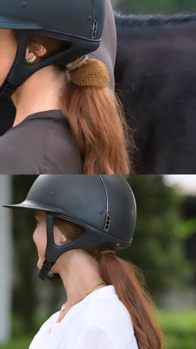 Ellsworth PonyTail Hairnets-For the Rider-Ellsworth Offical-Dark Brown-Evolution Equestrian Co.