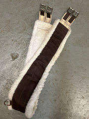 English Fuzzy Schooling Girth 56"-English Girth-Consignment-Evolution Equestrian Co.