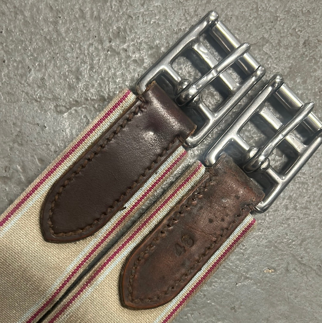 English Leather Girth 48"-English Girth-Consignment-Evolution Equestrian Co.